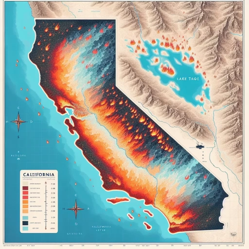 how close are the california fires to lake tahoe