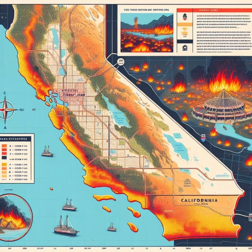 how far are california fires from disneyland