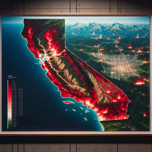 how far have the california fires spread