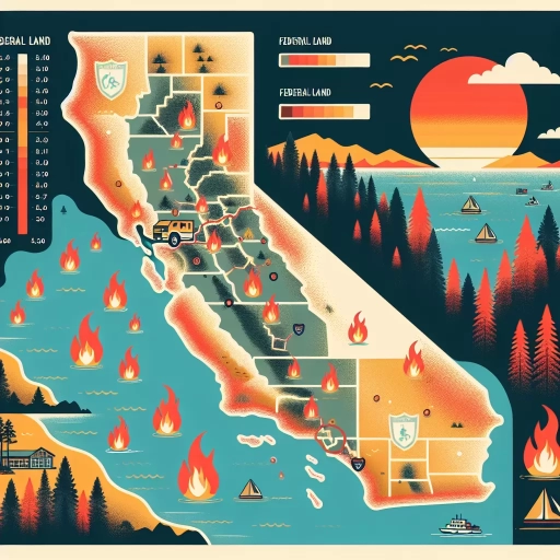 how many california fires are on federal land