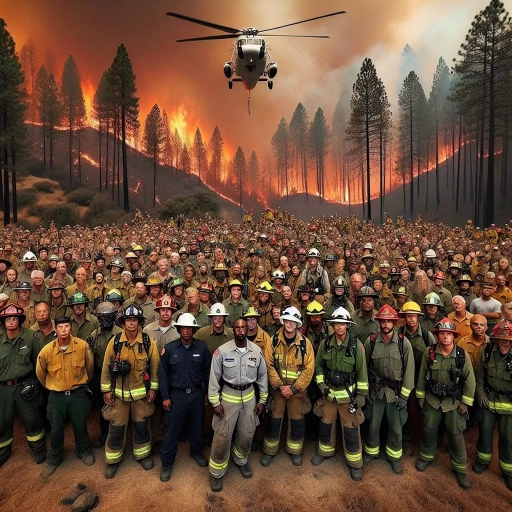 how many inmates are fighting the california fires