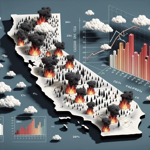 how much co2 released by california fires