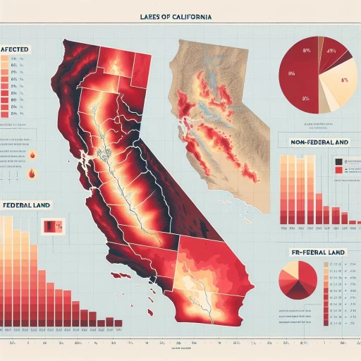 how much of the california fires are on federal land