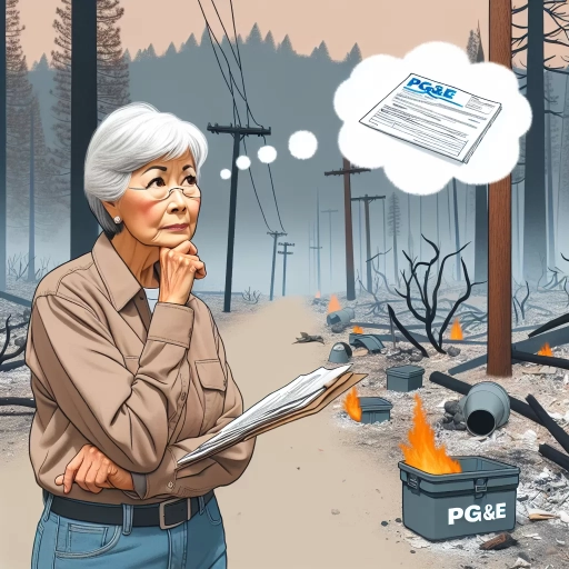 is pg&e responsible for california fires