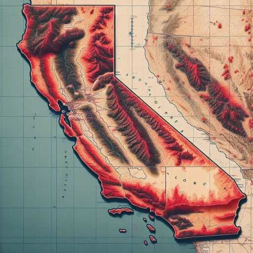 map of where california fires are