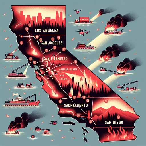 what cities are affected by california fires