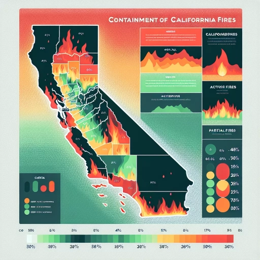 what percent of the california fires are contained