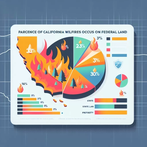 what percentage of california fires are on federal land