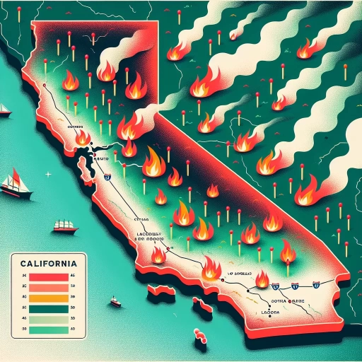 where are california fires burning