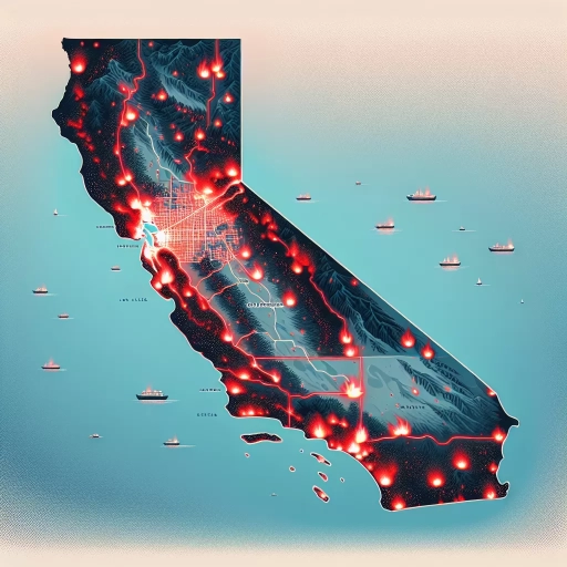 where are california fires now map