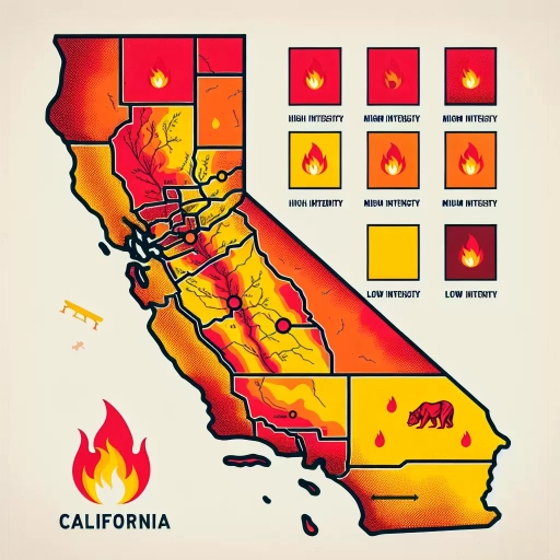 where are most of the california fires