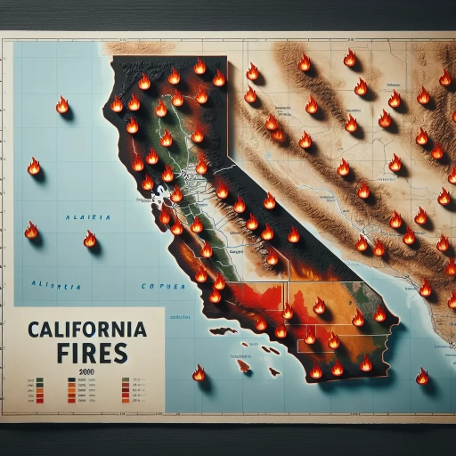 where are the california fires 2020 map