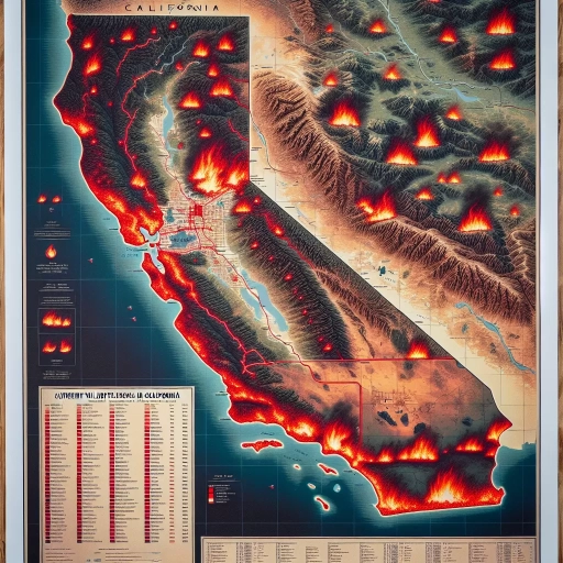 where are the california fires burning