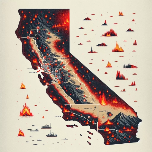 where are the california fires current map