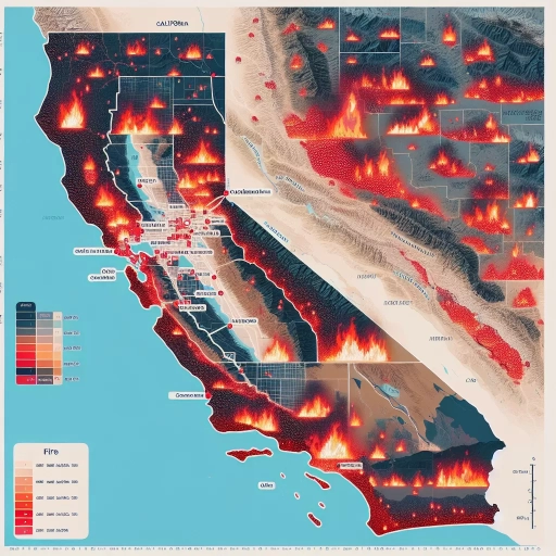 where are the california fires right now map