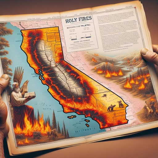 why are the california fires called holy fires